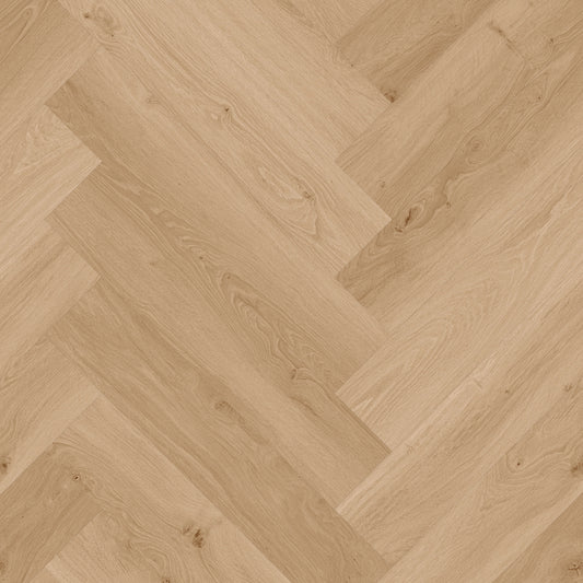 Blond Eiken Visgraat PVC