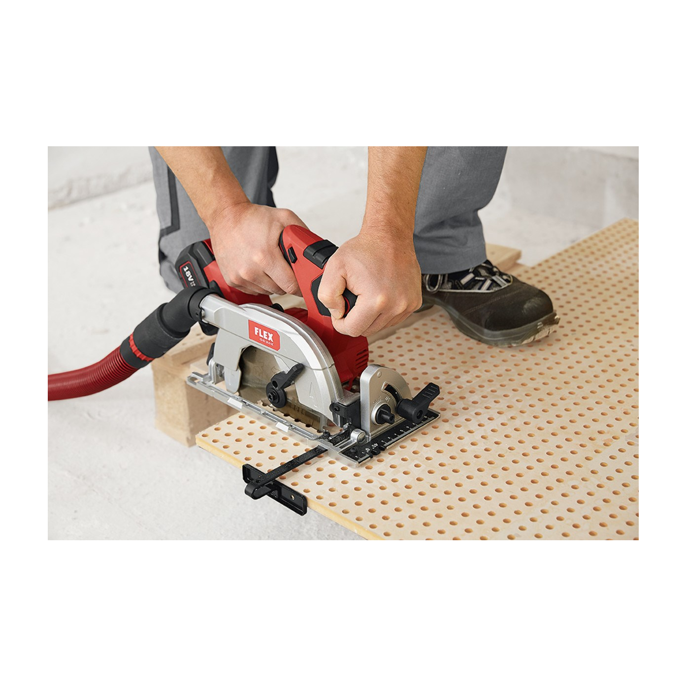 JOKA FLEX Accu-cirkelzaag CS 62 18.0-EC inL-Boxx /zonder batterij