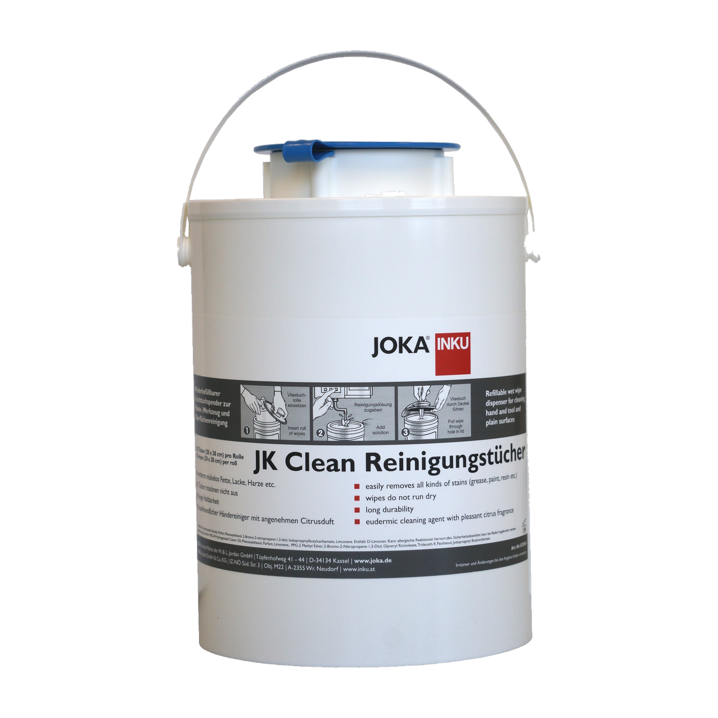 JOKA JK Clean Reinigingsdoekjes in dispenser 120st