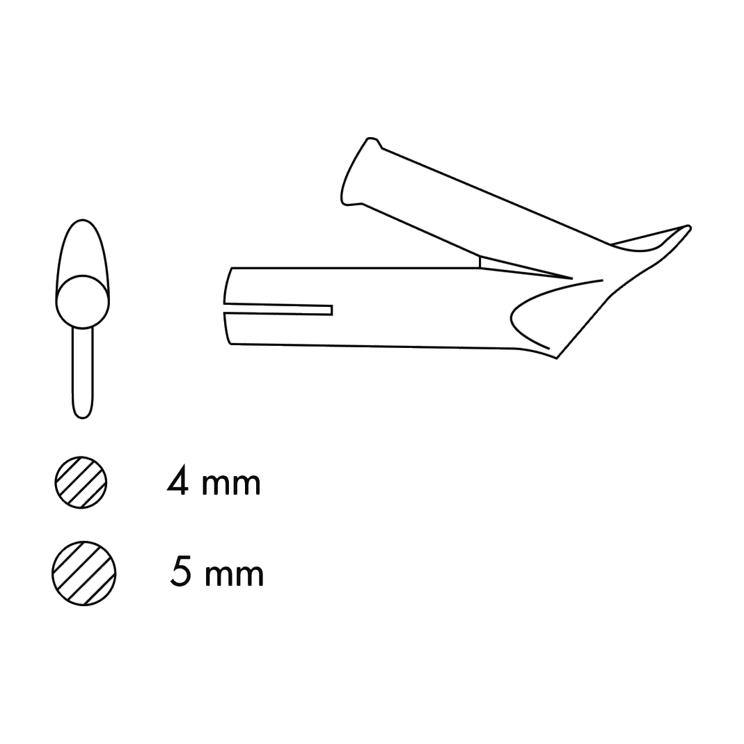 JOKA Speciale snellas mondstuk 4 mm (voor 8010062)