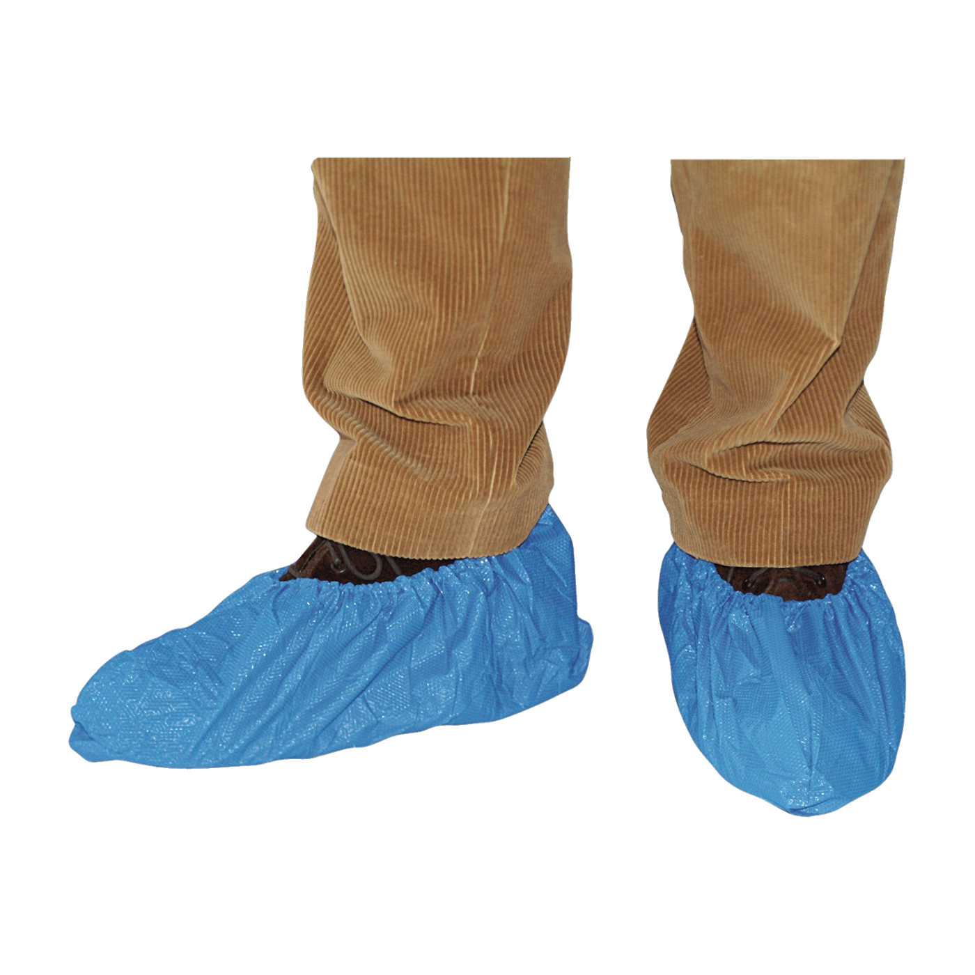 JOKA Wegwerp-overschoenen plastic blauw 100 stuks