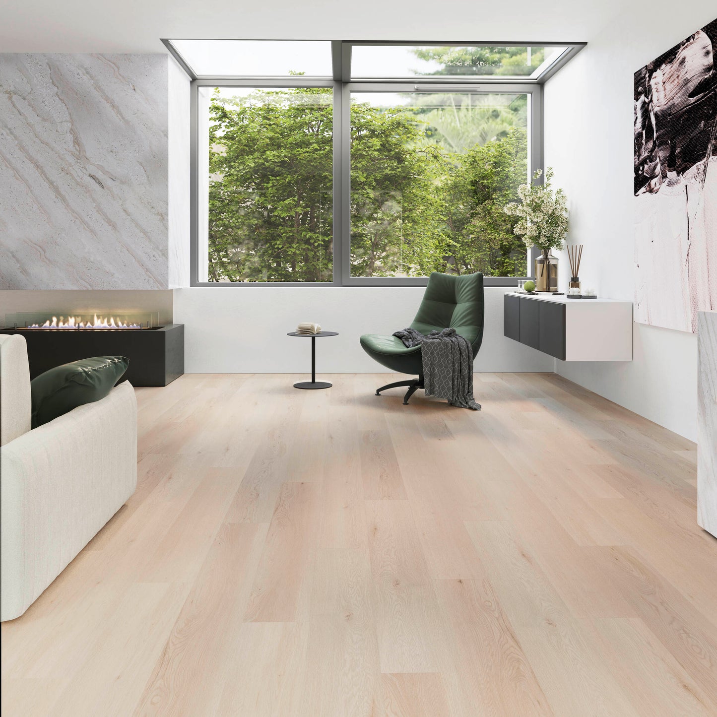 LVT 340 HDF Click - Pearlized Oak