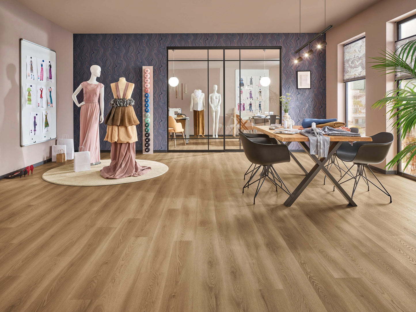 LVT 555 Rigid Click - Timeless Oak