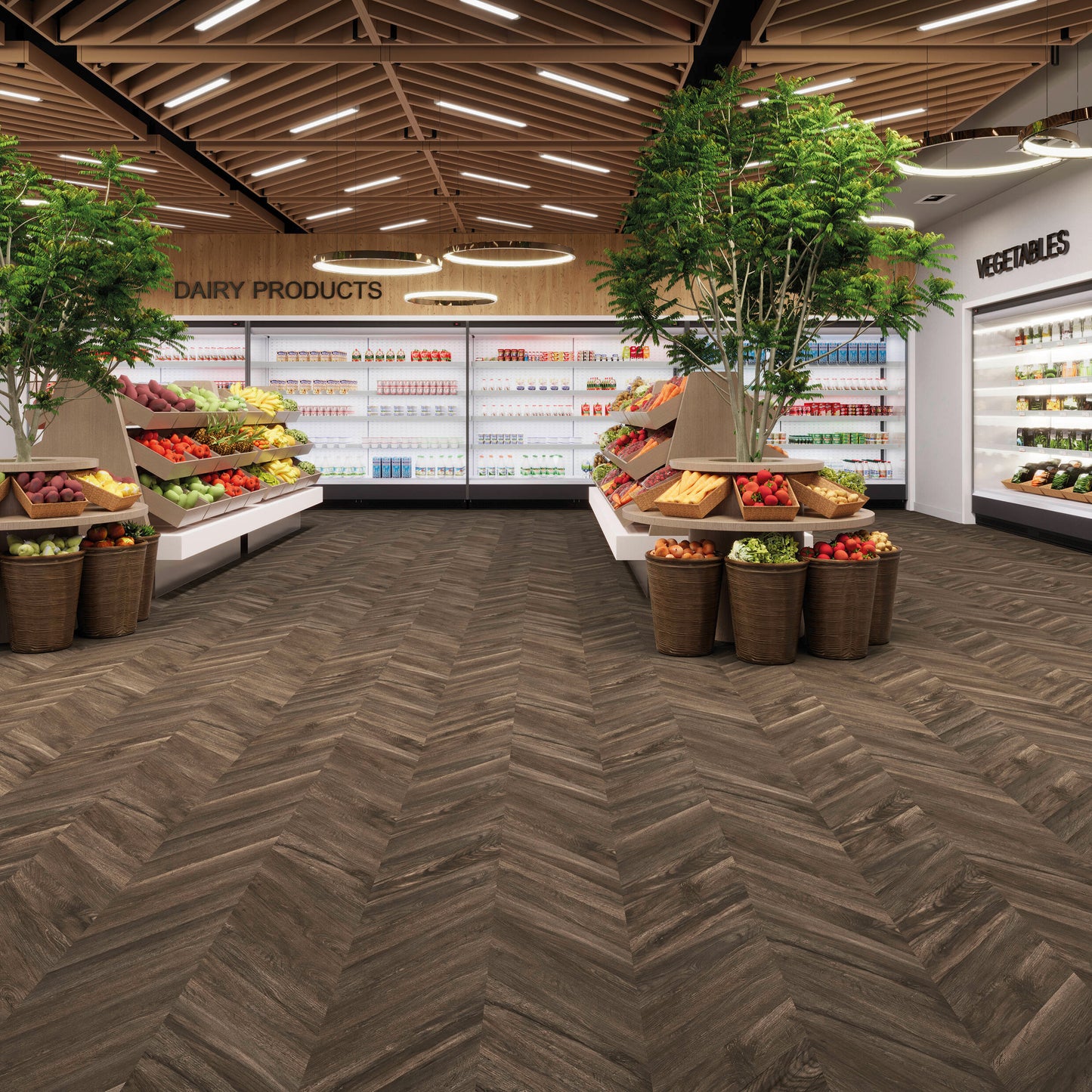 LVT 555 Evolut - Mud Oak Visgraat