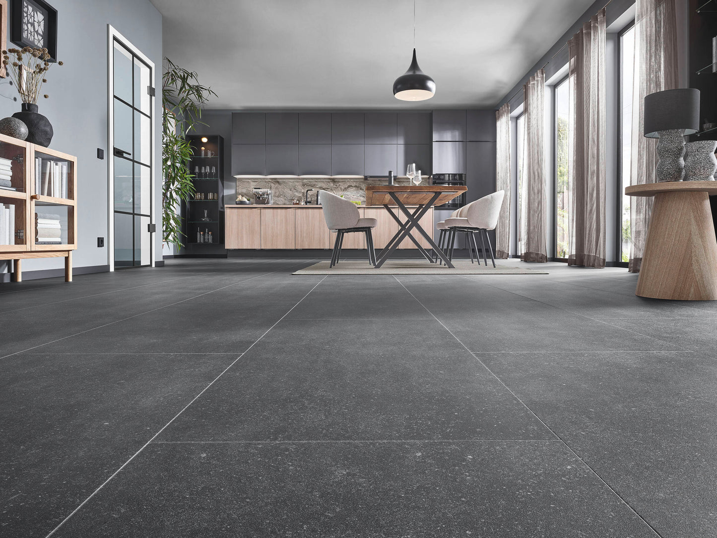 LVT 555 Evolut - Black Terazzo
