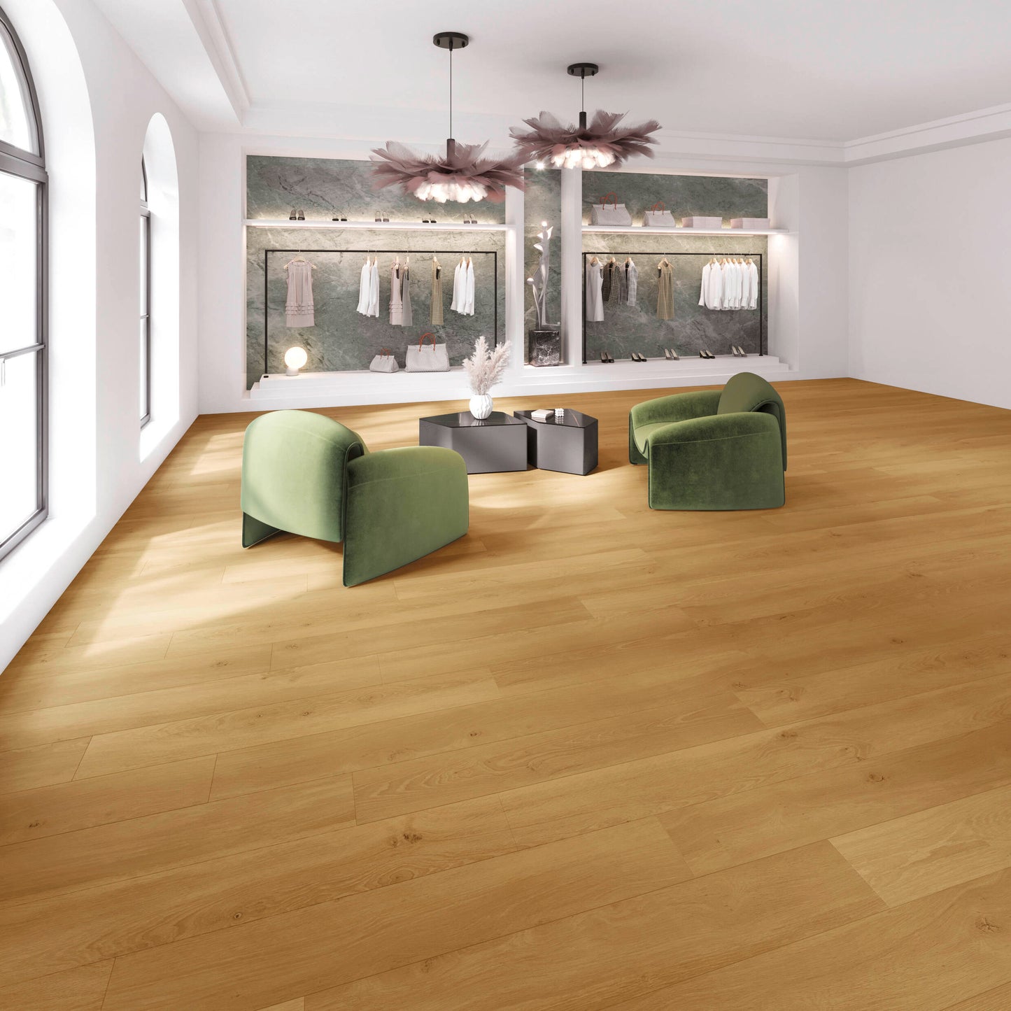 LVT 555 Wooden Styles - Oak Natural Click
