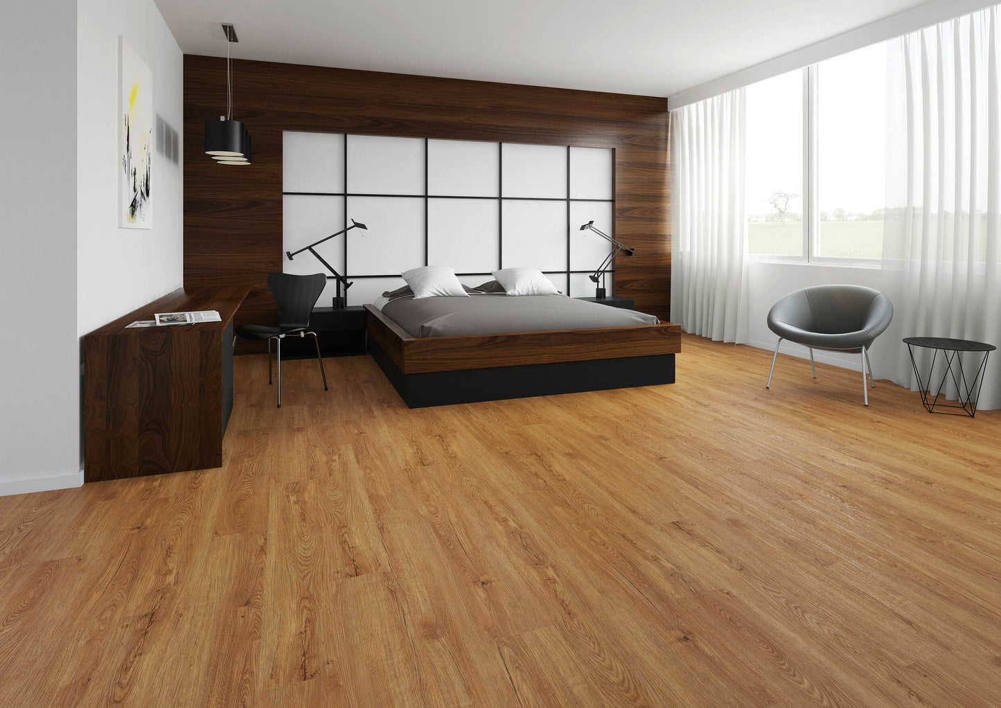 LVT Design 555 - Honey Oak