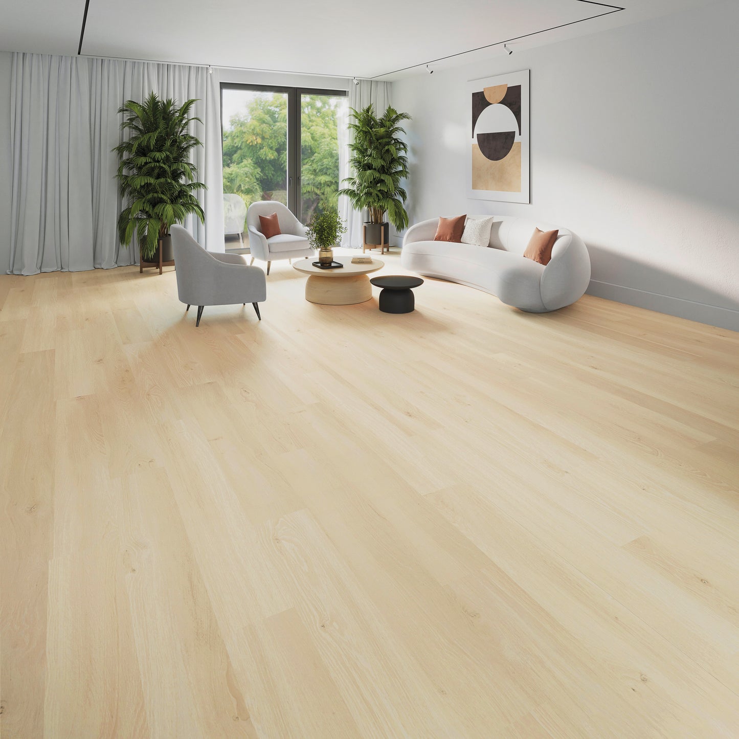 LVT 555 Wooden Styles - Oak Light