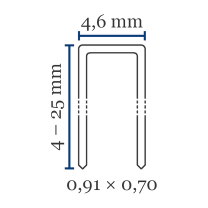 Bea 97-16 Trappentacker (max. 16 mm)