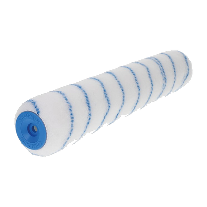 CP verfrol / vachtroller 50cm Nylon blauwe streep 14mm