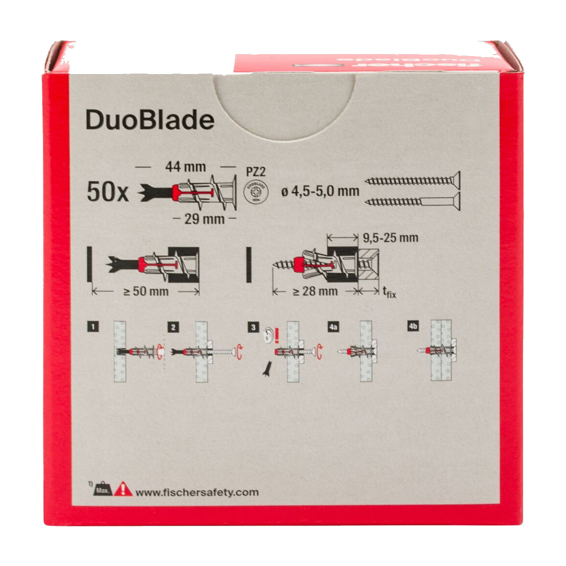 Fischer Gipsplaatplug DuoBlade | 50st