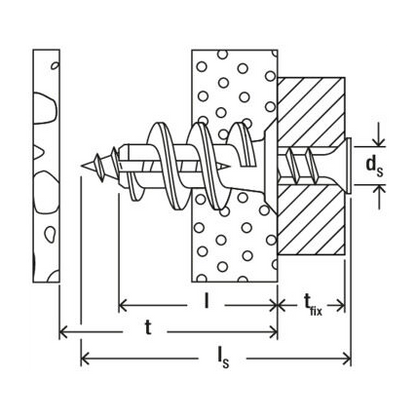 Fischer Gipsplaatplug GK S met schroef | 50st