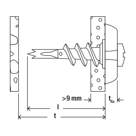 Fischer Metall Gipskartondübel GKM | 100 St.