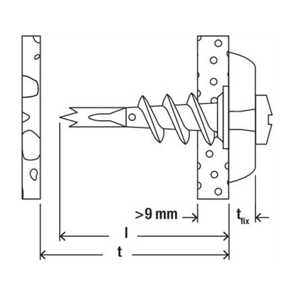 Fischer Metall Gipskartondübel GKM | 100 St.