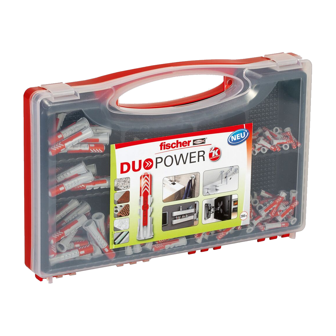 Fischer Red-Box DuoPower pluggen 5 / 6 / 8 / 10 mm