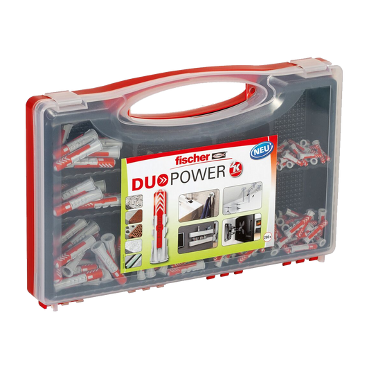 Fischer Red-Box DuoPower pluggen 5 / 6 / 8 / 10 mm
