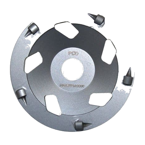 JOKA Diamant slijpschijf PCD scraper silver 125 mm