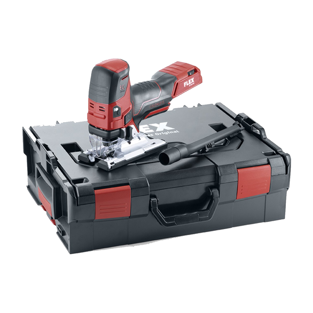 JOKA FLEX accu-decoupeerzaag JS18.0-EC in L-Boxx zonder BATTERIJ