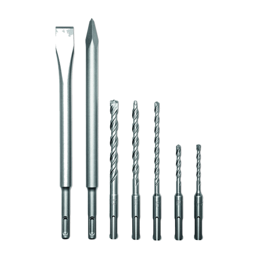 JOKA FLEX beitel-/hamerboorset MEI/HD-SET SDS-plus