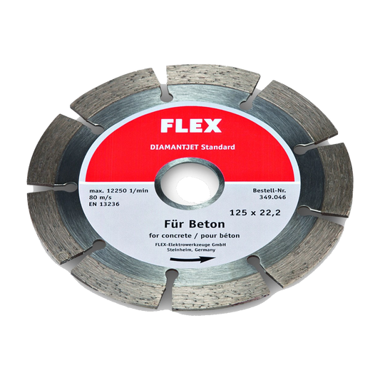 JOKA FLEX doorslijpschijf diamant D-TCS S 125x22.2 voor beton/steen