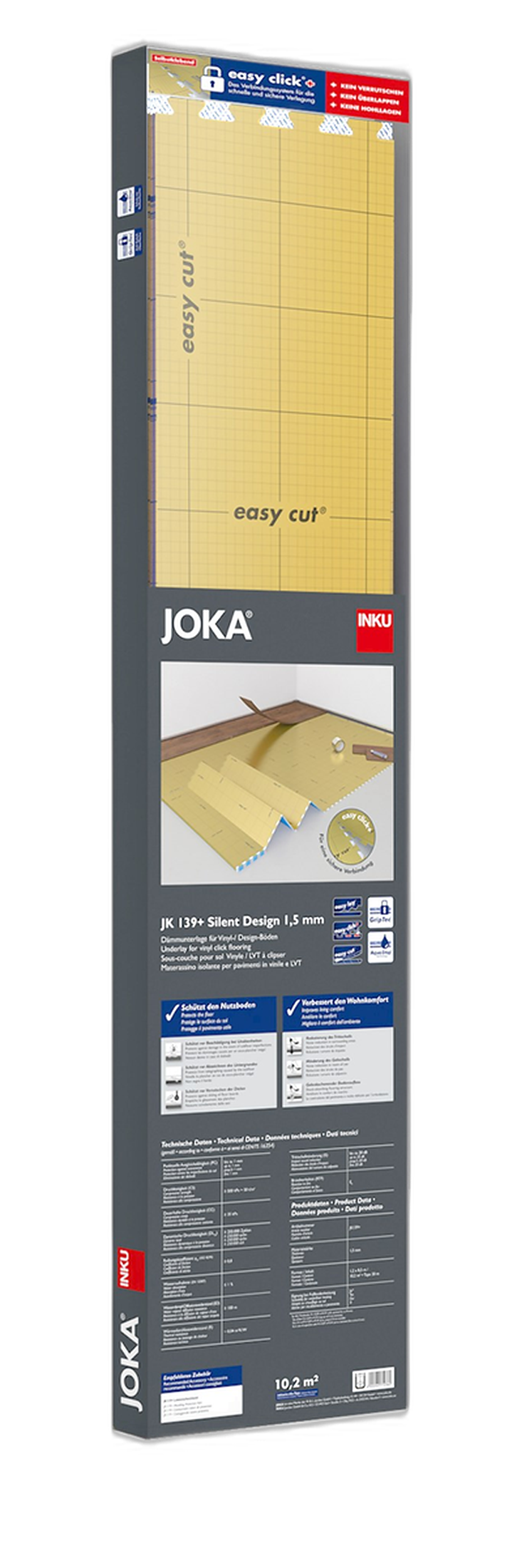 joka jk139 silent design ondervloer 1 5mm 8 5mtrx120cm pak a 10 2m