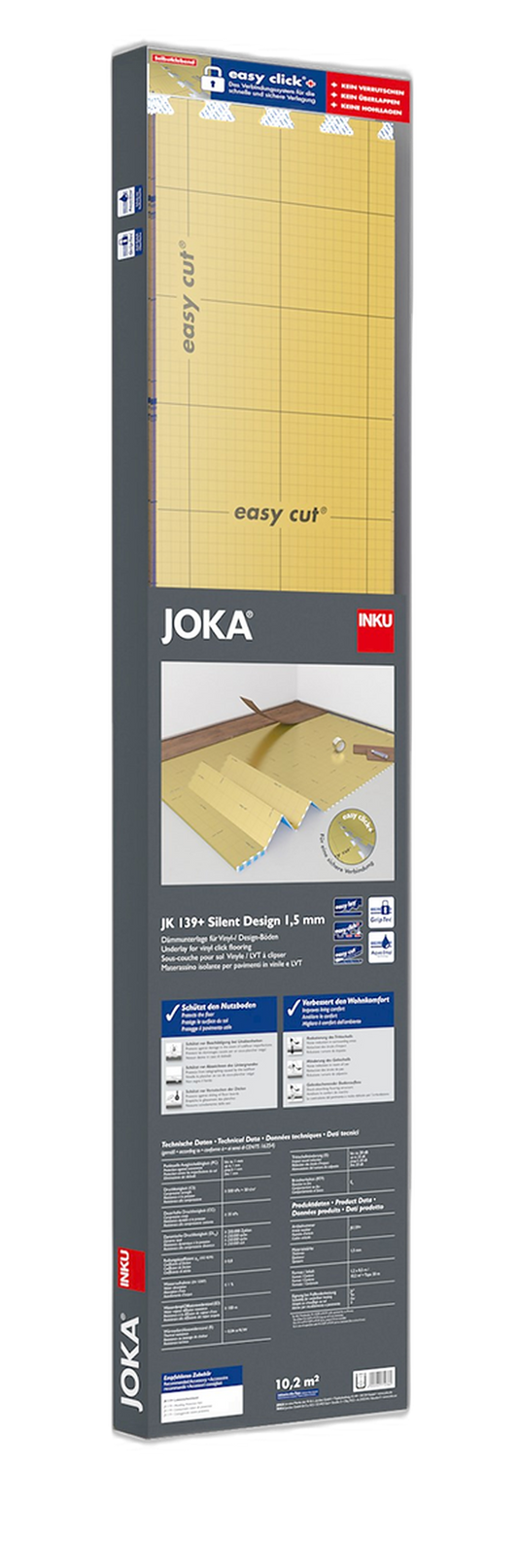 joka jk139 silent design ondervloer 1 5mm 8 5mtrx120cm pak a 10 2m