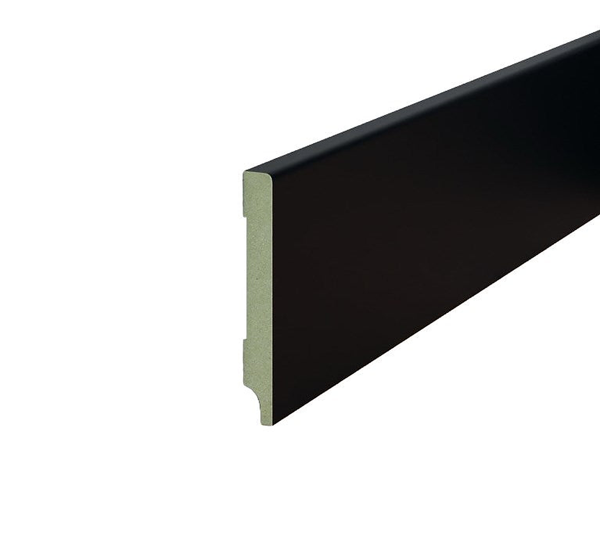 joka mdf plint 15 90 mm ral 9005 zwart