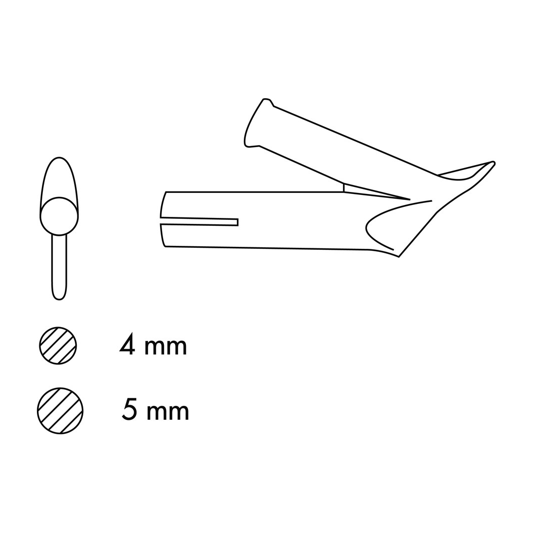 JOKA Special Fast Weld nozzle 4 mm (for 8010062)
