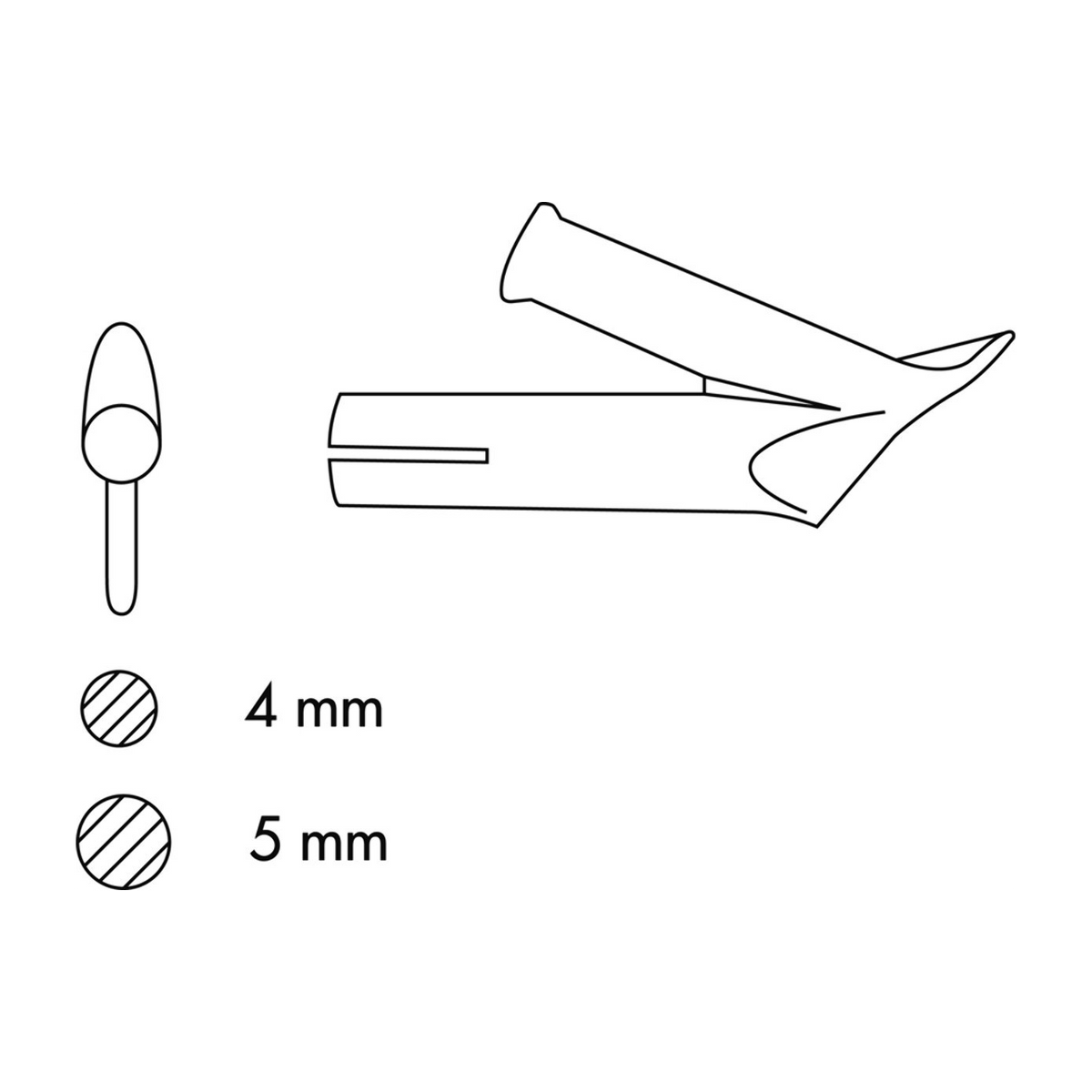 JOKA Spezial-Schnellschweißdüse 5 mm (für 8010062)