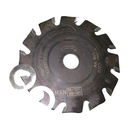 JOKA Wolff freesblad 130x3,3mm halfrond (voor Fräsmaster 1010030)