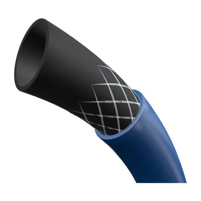 Luchtslangset 8/13mm flexibel blauw 10 meter incl. CEJN veiligheid snelkoppeling
