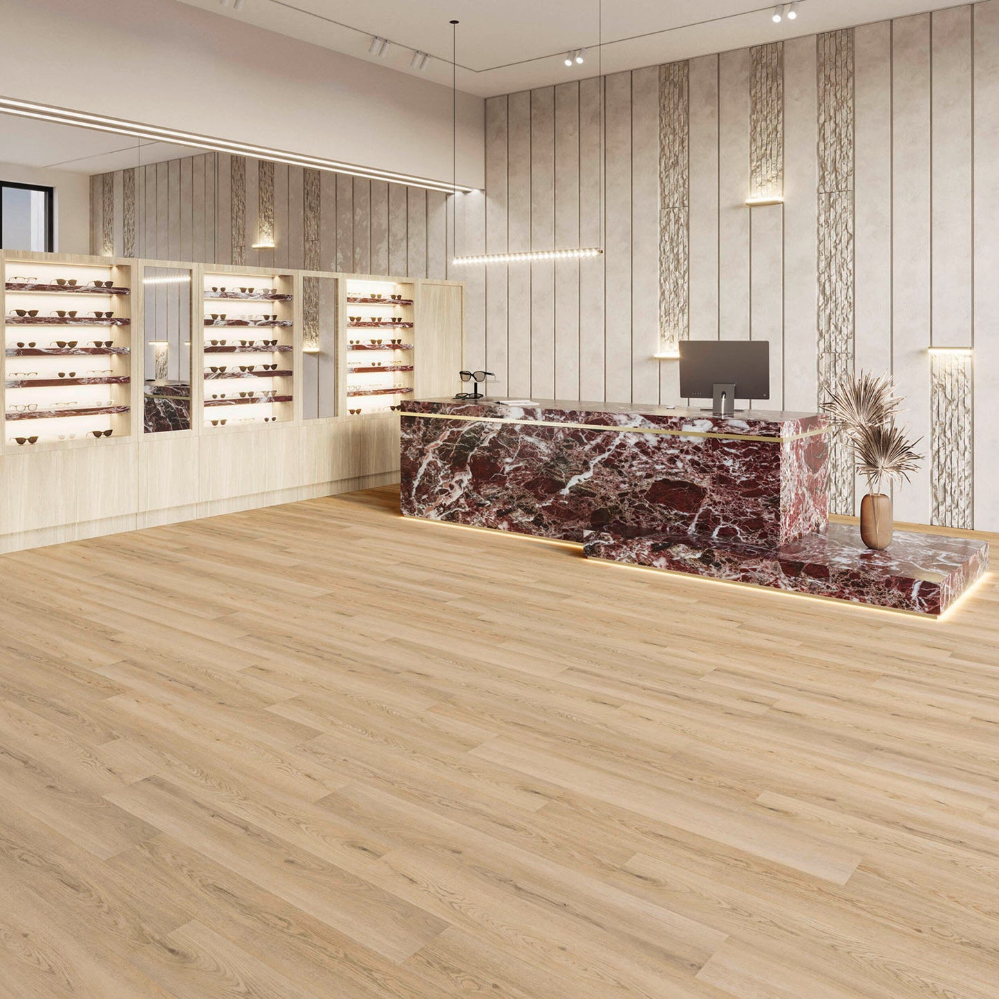LVT Design 555 - Toasted Oak