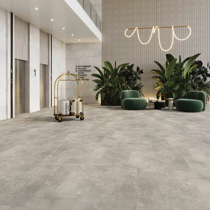 LVT 555 Rigid Click - Patchy Concrete