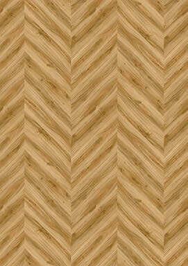 LVT 555 Evolut - Amber Oak Chevron