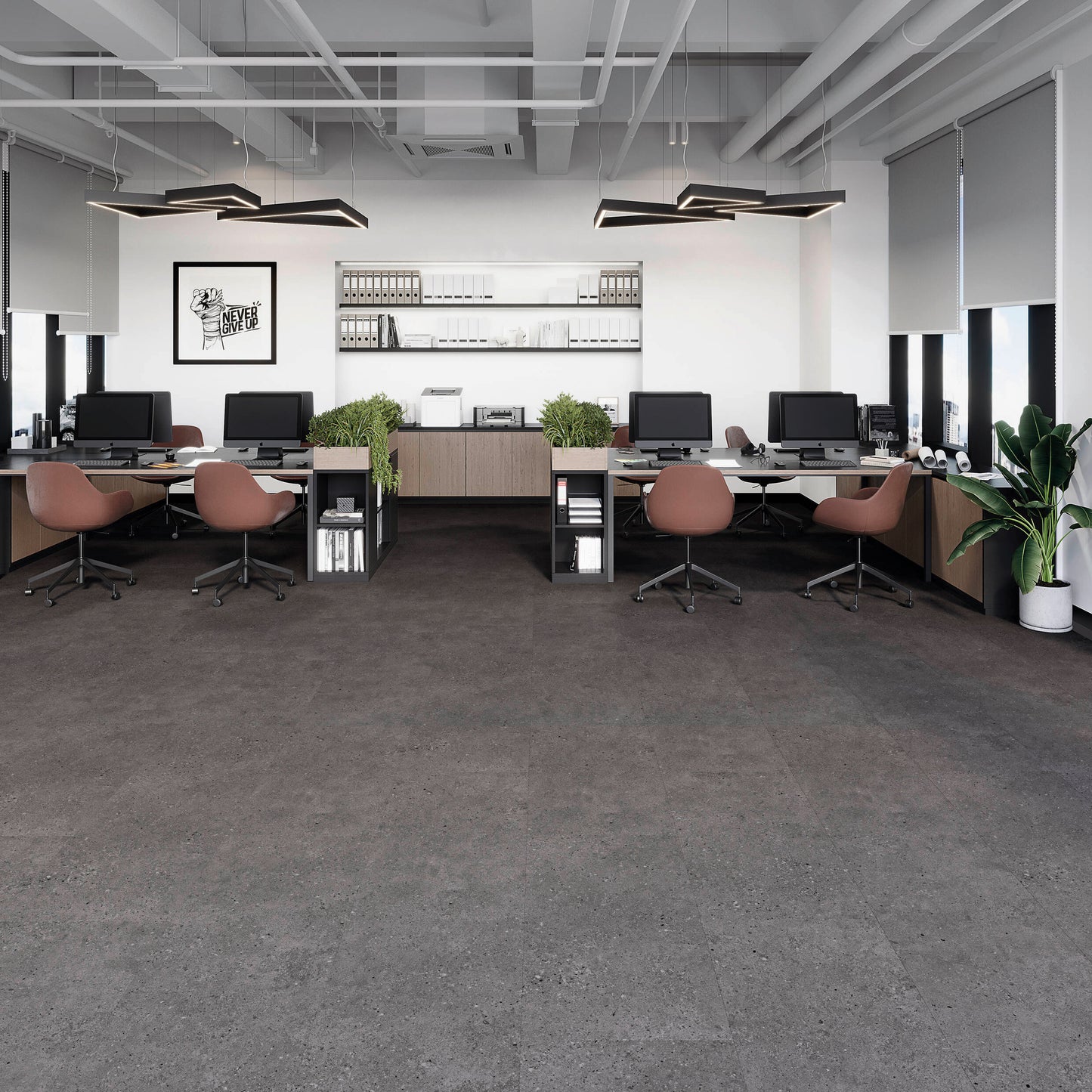LVT 555 Evolut - Grey Terazzo