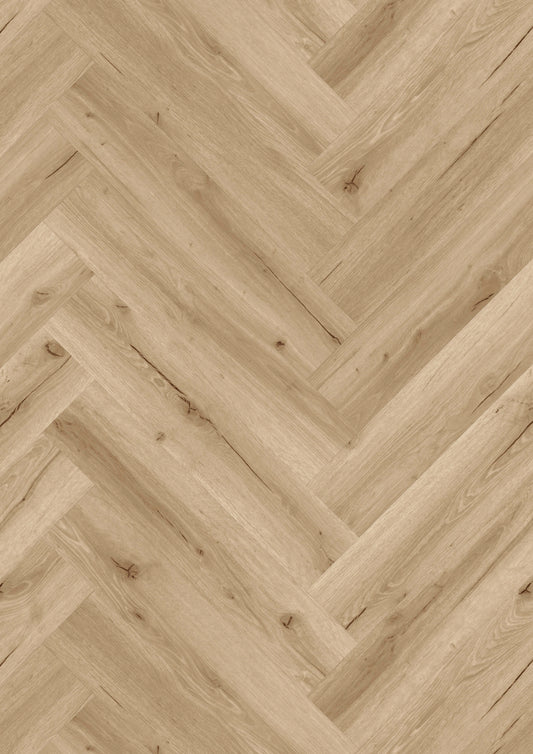 LVT 555 Wooden Styles - Oak Cream Visgraat Click