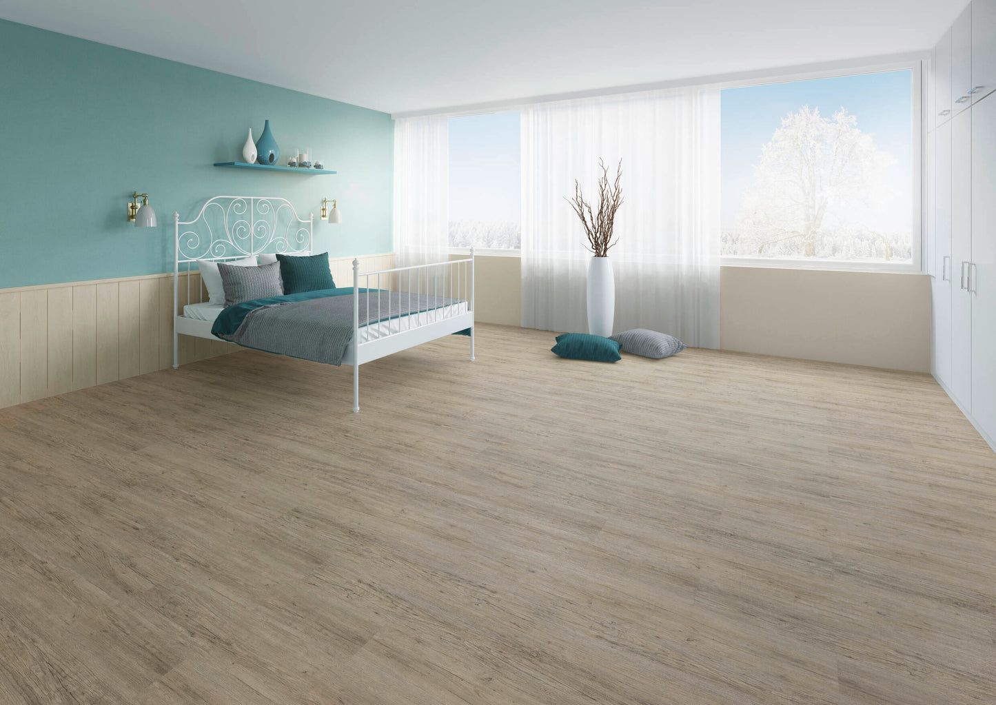 LVT 340 Rigid Click - Grey Pine