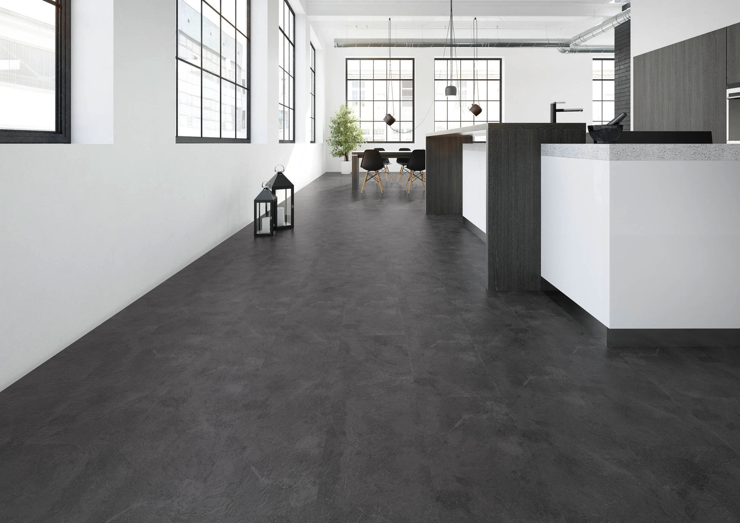 LVT 340 Dryback - Grey Slate
