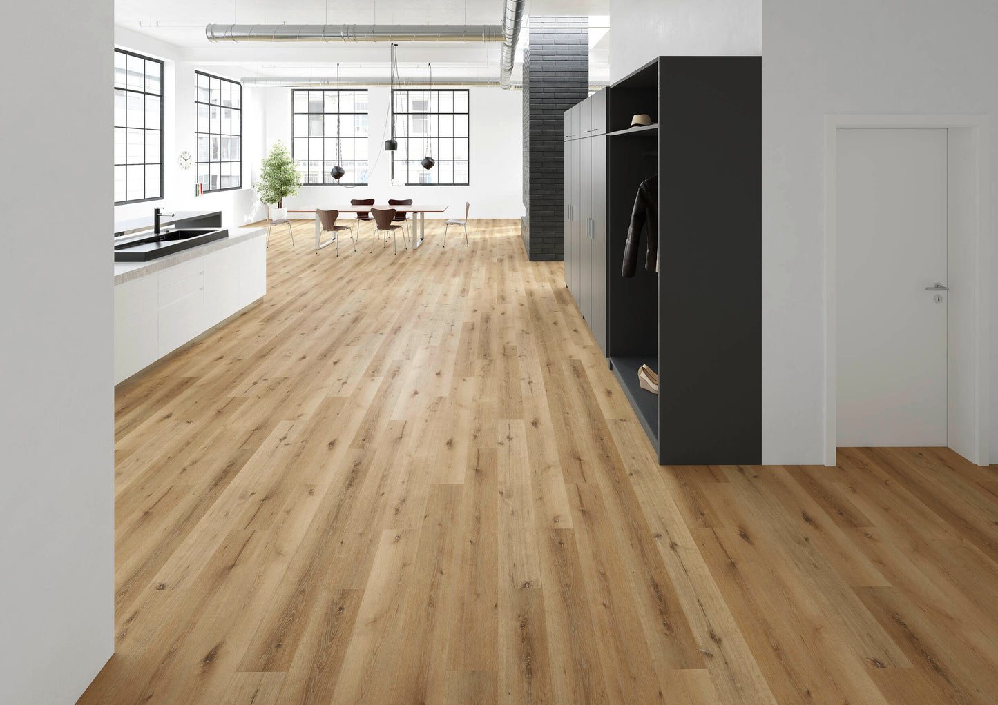 LVT 340 Rigid Click - Chalet Oak Black