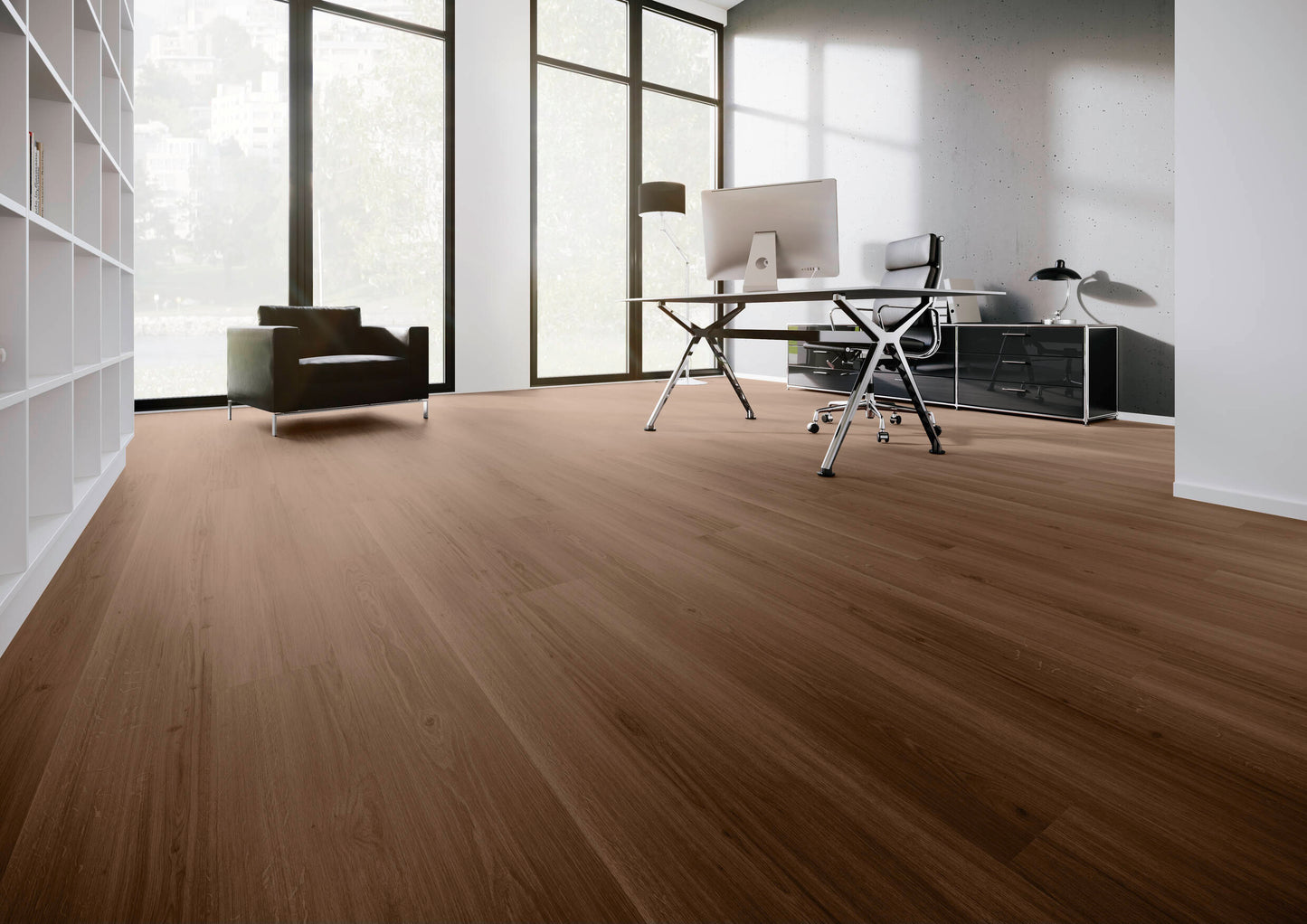 LVT 555 Rigid Click - Incredible Dark Oak