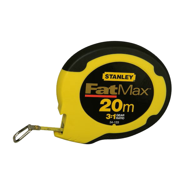 Stanley FATMAX Landmeter 20m - 9,5 mm - gesloten kast
