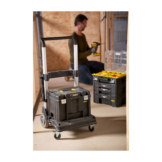 Stanley FATMAX PRO-STACK Wagen met Telescopische handgreep