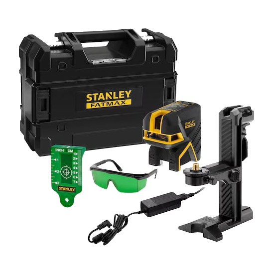 Stanley FATMAX SCGi-P5 5 punts + kruislijnlaser groen Li-ion