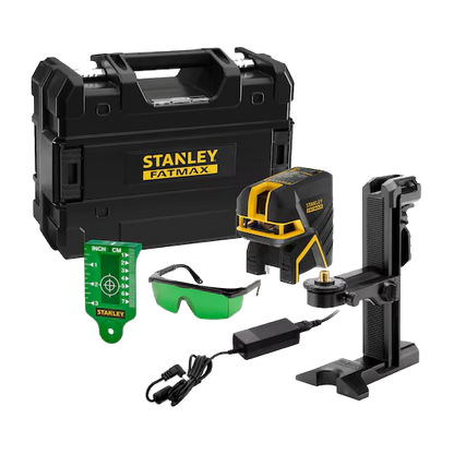 Stanley FATMAX SCGi-P5 5 punts + kruislijnlaser groen Li-ion