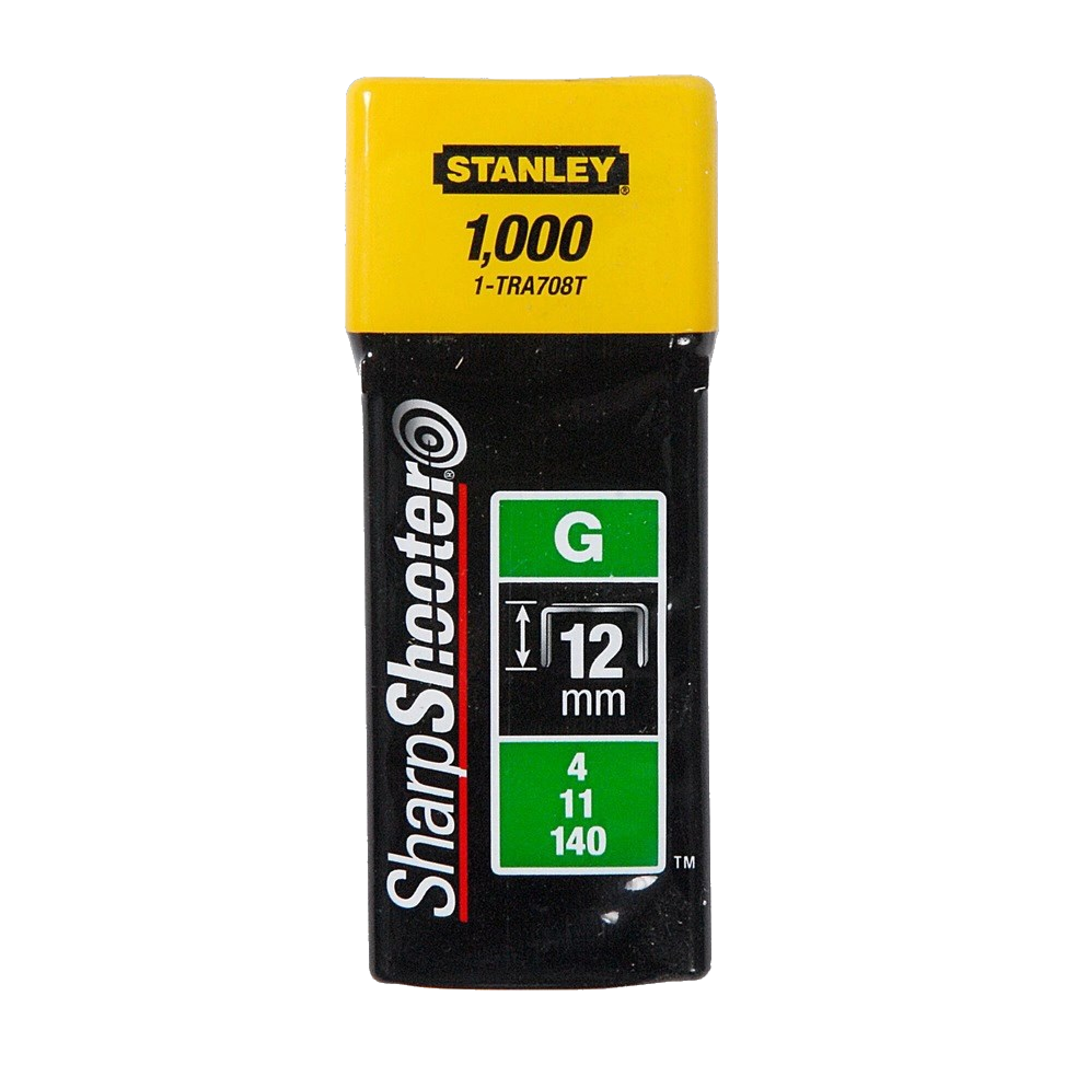 Stanley Nieten 12 mm Type G - 1000 stuks | Tacker 6-TR350