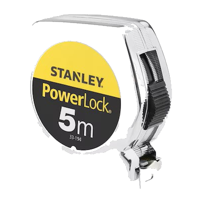 Stanley Rolbandmaat Powerlock ABS 19mm 5mtr