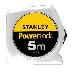 Stanley Rolbandmaat Powerlock ABS 19mm 5mtr
