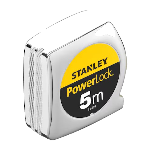 Stanley Rolbandmaat Powerlock ABS 19mm 5mtr