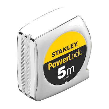 Stanley Rolbandmaat Powerlock ABS 19mm 5mtr