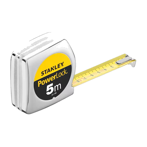 Stanley Rolbandmaat Powerlock ABS 19mm 5mtr